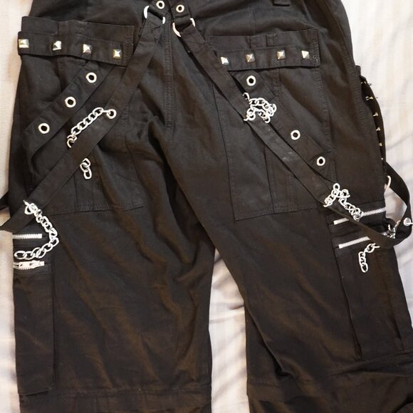 Mens / Unisex Tripp NYC Pants Sz L Black Excellent Condition - Picture 12 of 14